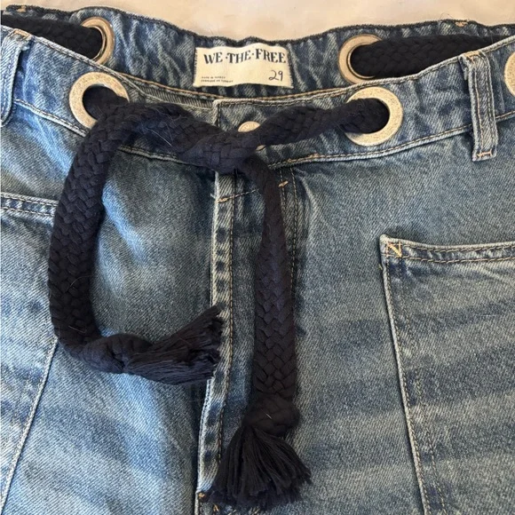 We The Free Moxie Pull-On Barrel Jeans - Picture 3 of 4